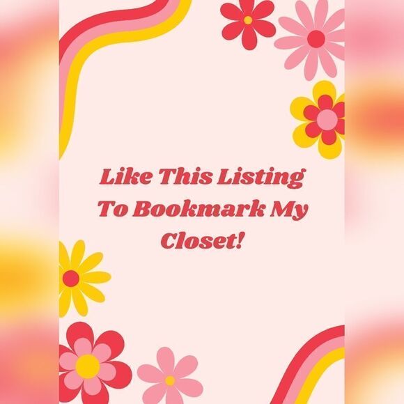 Bookmark My Closet!!  - Picture 1 of 1